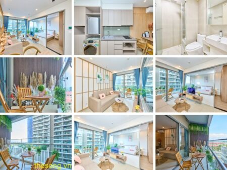 Căn hộ The Sóng mã 07.47 loại 2PN view nội khu