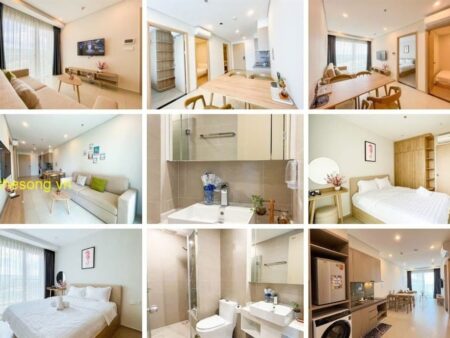 Cho thuê The Sóng loại 2PN 53m2 mã căn 11.09 tầng 11