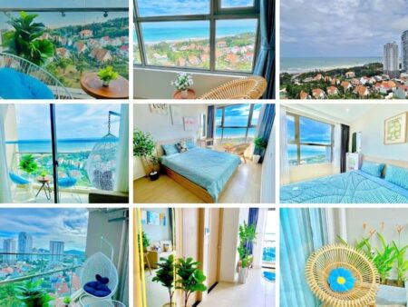 Mã căn 14.22 loại 3PN 72m2 The Sóng