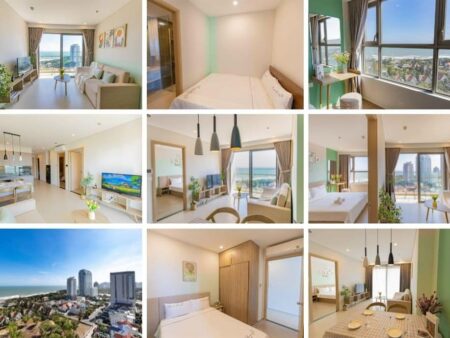 Mã căn 15.24 loại 3PN 72m2 The Sóng