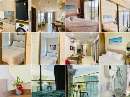 Căn 16.27 loại 2Pn 1 sofabed 1WC 50m2 view Pullman