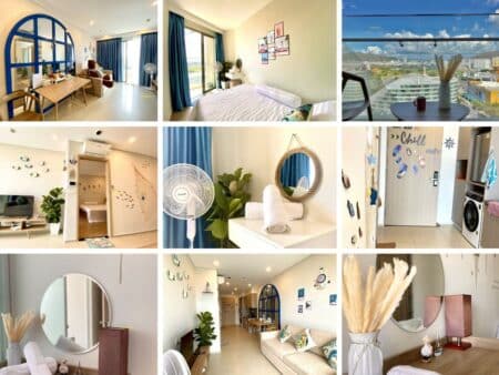 The Sóng An Gia căn 17.37 diện tích 50m2 2PN view Pullman