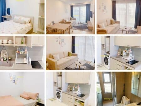 Căn 19.01 loại 2PN 1 sofabed 1WC 53m2