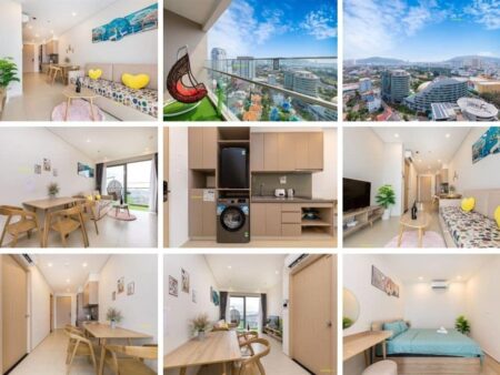 Cho thuê The Sóng loại 2PN 53m2 mã căn 20.28 tầng 20