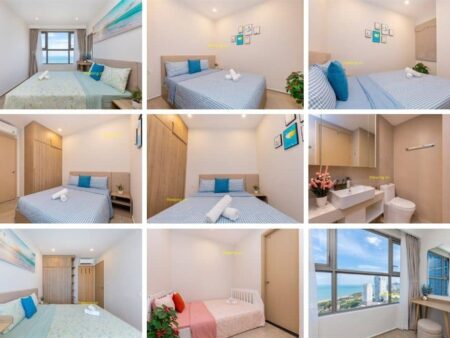 Mã căn 22.23 The Sóng cho thuê loại 3PN 72m3 view biển