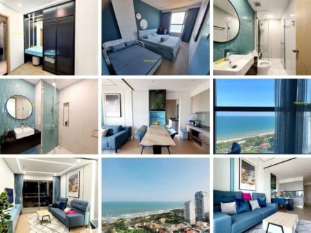 Mã căn 23.21 The Sóng cho thuê loại 3PN 72m3 view biển