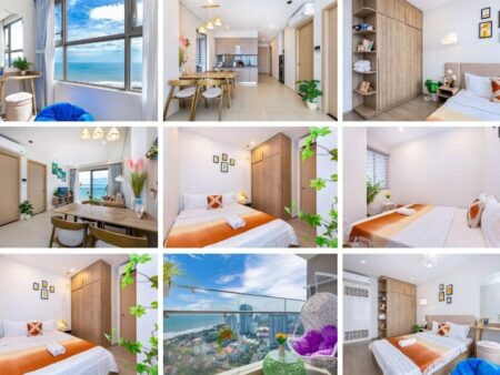 Mã căn 23.24 loại 3PN 72m2 The Sóng