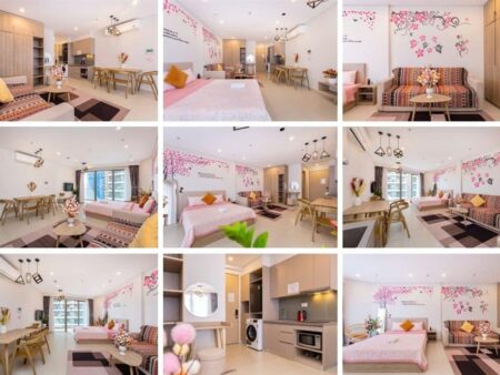 Mã căn 23.46 The Sóng loại Studio 45m2