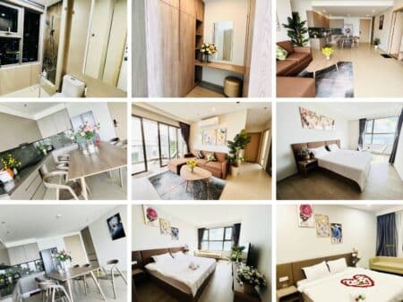 Căn 25.26 3PN 122m2 view biển trực diện