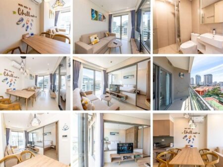 Cho thuê The Sóng loại 2PN 53m2 mã căn 07.33 tầng 07