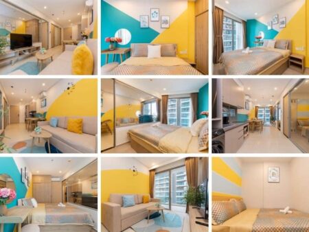 Cho thuê The Sóng loại 2PN 53m2 mã căn 07.49 tầng 07