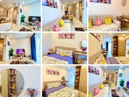 Cho thuê The Sóng loại 2PN 53m2 mã căn 30.14 tầng 30