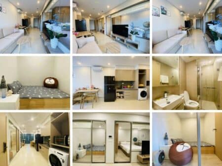 Căn 31.12 50m2 (1Pn+) nhìn xéo thấy biển