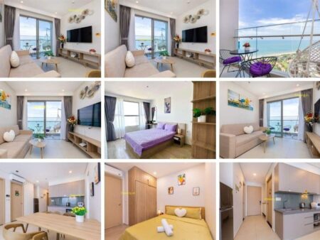 Mã căn 33.23 The Sóng cho thuê loại 3PN 72m3 view biển