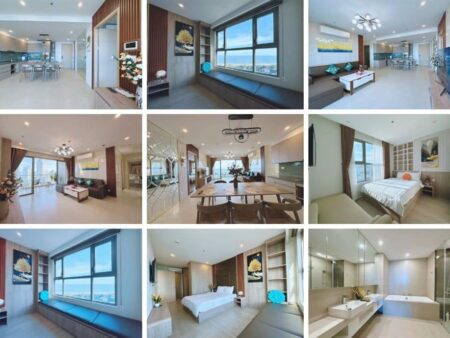 Cho thuê căn 3PN 122m2 The Sóng mã 17.26 view biển