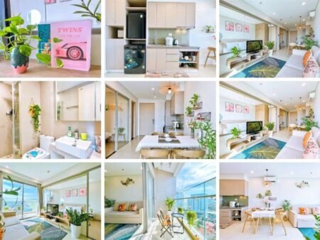 Cho thuê The Sóng loại 2PN 53m2 mã căn 17.29 tầng 17