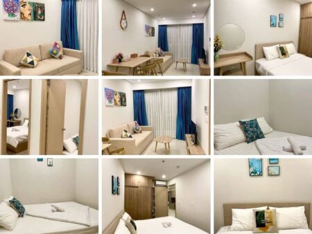 Cho thuê The Sóng loại 2PN 53m2 mã căn 19.03 tầng 19