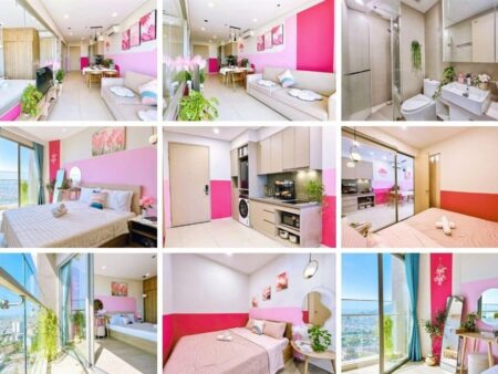 Cho thuê The Sóng loại 2PN 53m2 mã căn 25.49 tầng 25