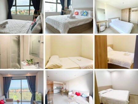 Mã căn 06.23 The Sóng cho thuê loại 3PN 72m3 view biển