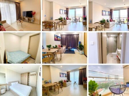 Mã căn 07.25 The Sóng cho thuê loại 3PN 72m3 view biển