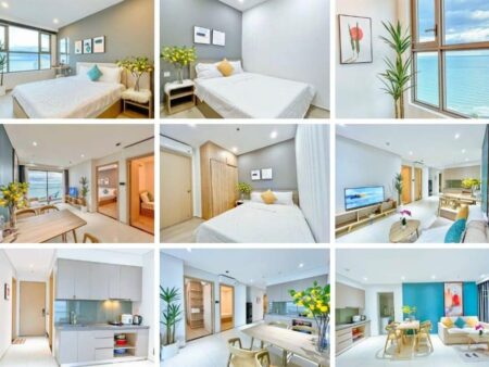 Mã căn 12.22 The Sóng cho thuê loại 3PN 72m3 view biển