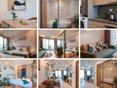 Cho thuê The Sóng loại 2PN 53m2 mã căn 19.32 tầng 19