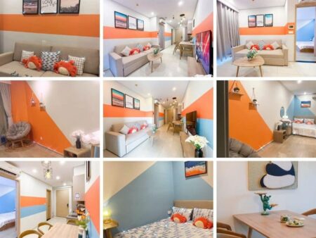 Cho thuê The Sóng loại 2PN 53m2 mã căn 19.43 tầng 19