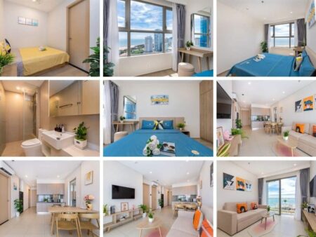 Mã căn 20.23 The Sóng cho thuê loại 3PN 72m3 view biển