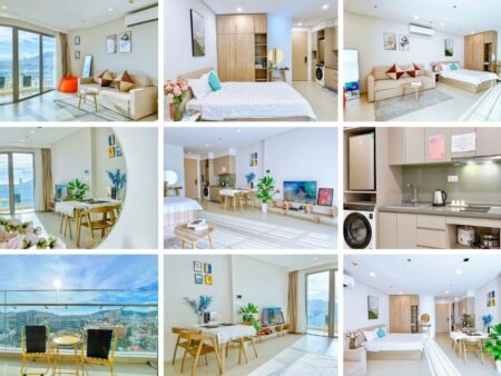 Căn 14.39 loại Studio 1 giường 1 sofabed 45m2 view Pullman