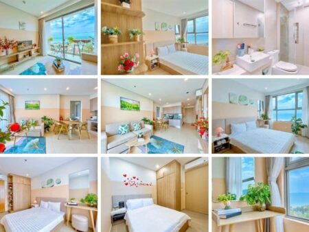 Mã căn 12A.24 The Sóng cho thuê loại 3PN 72m3 view biển