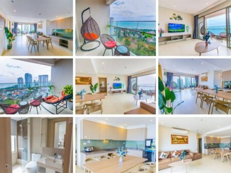 Cho thuê căn 3PN 122m2 The Sóng mã 15.26 view biển