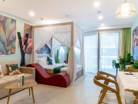 Studio The Sóng mã căn 17.08 tầng 17 cho thuê