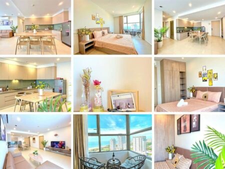 Mã căn 19.25 The Sóng cho thuê loại 3PN 72m3 view biển