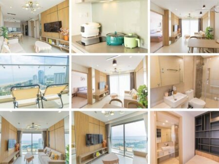 Mã căn 20.22 The Sóng cho thuê loại 3PN 72m3 view biển