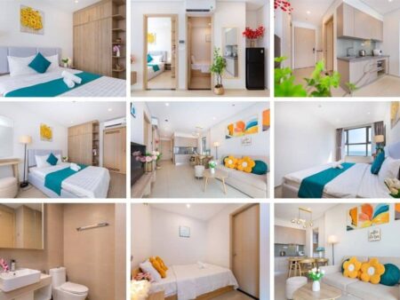 Mã căn 26.25 The Sóng cho thuê loại 3PN 72m3 view biển