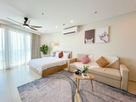 Studio The Sóng mã căn 34.39 tầng 34 cho thuê
