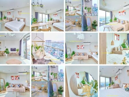 Studio The Sóng tầng cao view Pullman mã 20.39