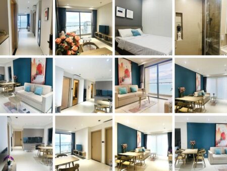 Căn hộ Luxury The Sóng 3PN 72 m2 mã 35.23 trực diện biển